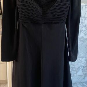 Astr Black Long Sleeve Dress